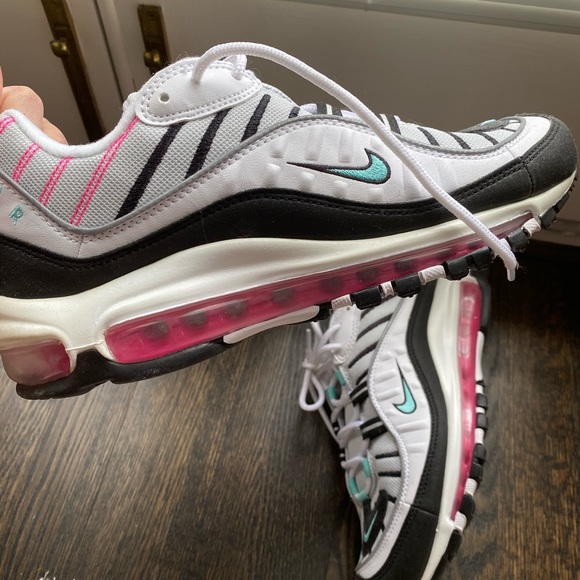 NIKE AIR MAX 98 “SOUTH BEACH” SIZE 8.5 - Picture 4 of 5